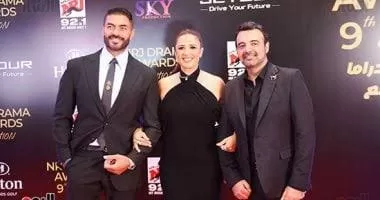تكريم-ياسمين-عبد-العزيز-وصناع-“وتقابل-حبيب”-في-حفل-جوائز-“كأس-إنرجي-للدراما”