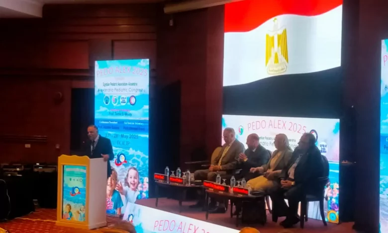 انطلاق-المؤتمر-العلمي-الثالث-والعشرين-لطب-الأطفال-بالإسكندرية