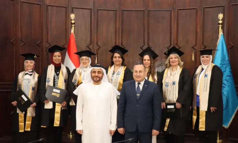 جامعة-الإسكندرية-وجامعة-حمدان-بن-محمد-الذكية-تحتفلان-بتخريج-أول-دفعة-من-برنامج-“ماجستير-العلوم-في-إدارة-الإبداع-والتغيير”