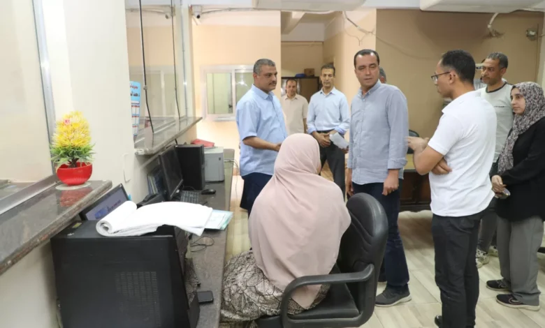 “النمر”-يتابع-انتظام-العمل-بالمركز-التكنولوجي-والحالة-العامة-للنظافة-والإشغالات.-بشبين-الكوم