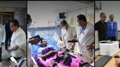 نائب-رئيس-الوزراء-وزير-الصحة-يتفقد-مستشفي-الحمام-المركزي-بمطروح