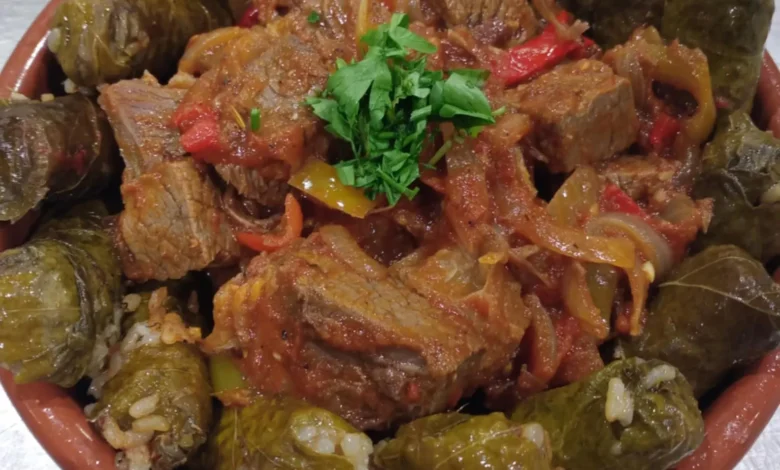 كباب-حلة-وطاجن-ورق-عنب-بقطع-اللحم.-وصفة-شهية-من-الشيف-عوض-نوبي
