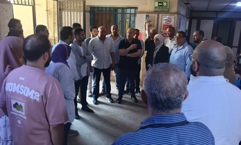 في-ثاني-أيام-العيد.-نائب-محافظ-الجيزة-يتفقد-مستشفي-إمبابة-العام-وأوسيم-المركزي
