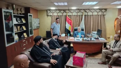 وحدة-وطنية-على-أرض-حلوان.-وفد-كنسي-يهنئ-المسلمين-بعيد-الأضحى-في-مشهد-يجسد-روح-المحبة-والمواطنة