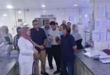 مساعد-وزير-الصحة-تفقد-3-مستشفيات-في-محافظة-كفر-الشيخ.-واشاد-بوحدة-غسيل-الكلى-«أطفال»-في-دسوق-العام