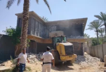 محافظة-الجيزة:-إزالة-١٣-حالة-بناء-مخالف-على-أراضي-الدولة-بمركز-كرداسة