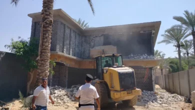 محافظة-الجيزة:-إزالة-١٣-حالة-بناء-مخالف-على-أراضي-الدولة-بمركز-كرداسة