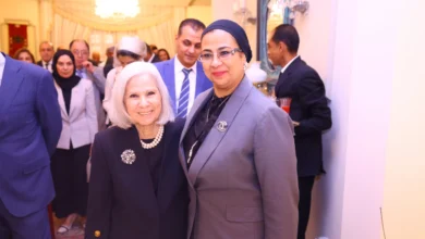 المستشارة-أمل-عمار-تشارك-فى-حفل-تكريم-السفيرة-هيفاء-ابوغزالة