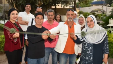 باقة-متميزة-من-أعمال-الفنانة-مروة-رضوان-في-“سرد-النار”