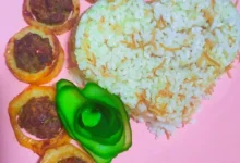 صينيه-دوائر-بطاطس-بالكفتة