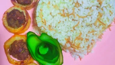 صينيه-دوائر-بطاطس-بالكفتة