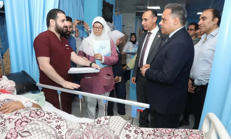 محافظ-الشرقية-يتفقد-مستشفى-الزقازيق-العام-ويُؤكد-أن-القطاع-الصحي-على-قائمة-أوليات-العمل-وصولاً-لمجتمع-صحي-وسليم