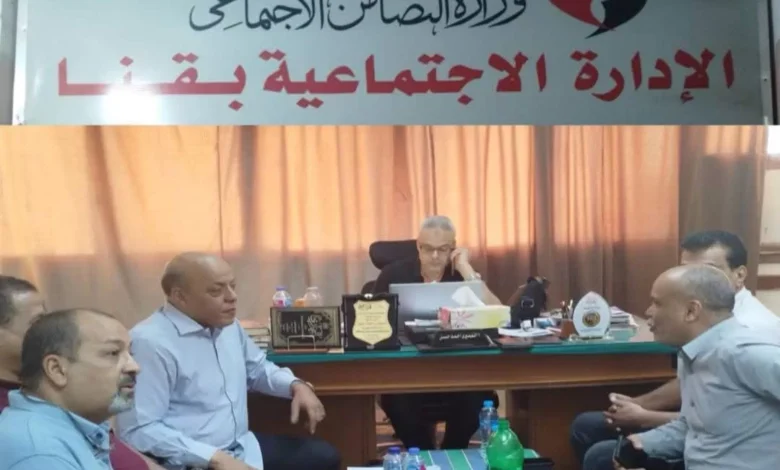 بشرة-خير-لأهالي-قنا:-النائب-مصطفى-محمود-ينجح-في-استقدام-لجنة-لبحث-مشاكل-تكافل-وكرامة-بجميع-مراكز-المحافظة