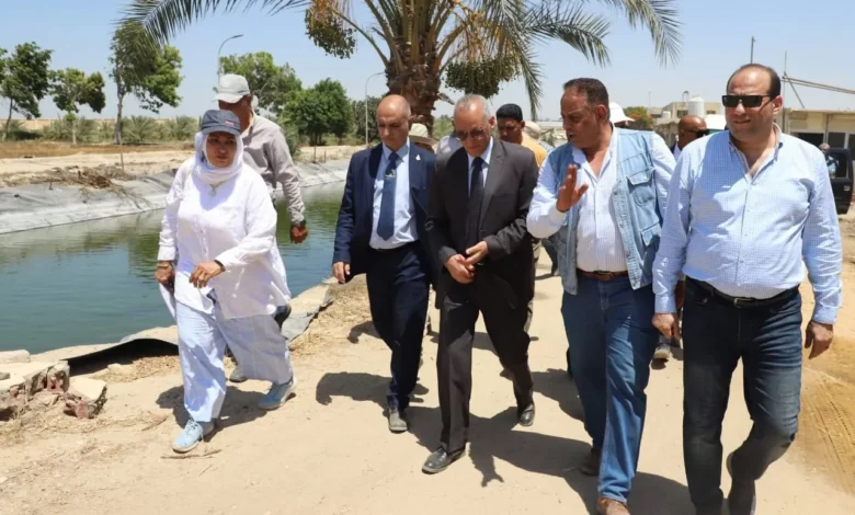 جولة-تفقدية-لرئيس-قومي-البحوث-لمزرعة-المركز-بالنوبارية