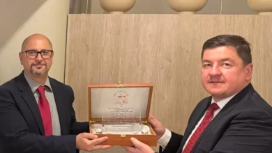 مفتى-بولندا-يستقبل-مجلس-ادارة-بيت-العائلة-المصرية-ببولندا