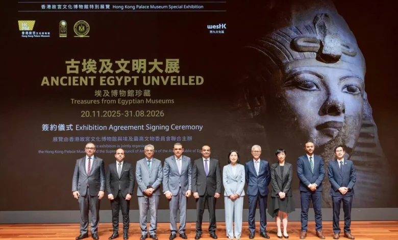 من-نوفمبر-المقبلولمدة-10-شهور-مصر-القديمة-تكشف-عن-نفسهافى-هونج-كونج-معرض-ضخم-للٱثار-الفرعونية-يضم-250قطعة.أهمها-توت-عنخ-آمون-واخناتون-وتمثال-الكاتب-المصرى-الشهير